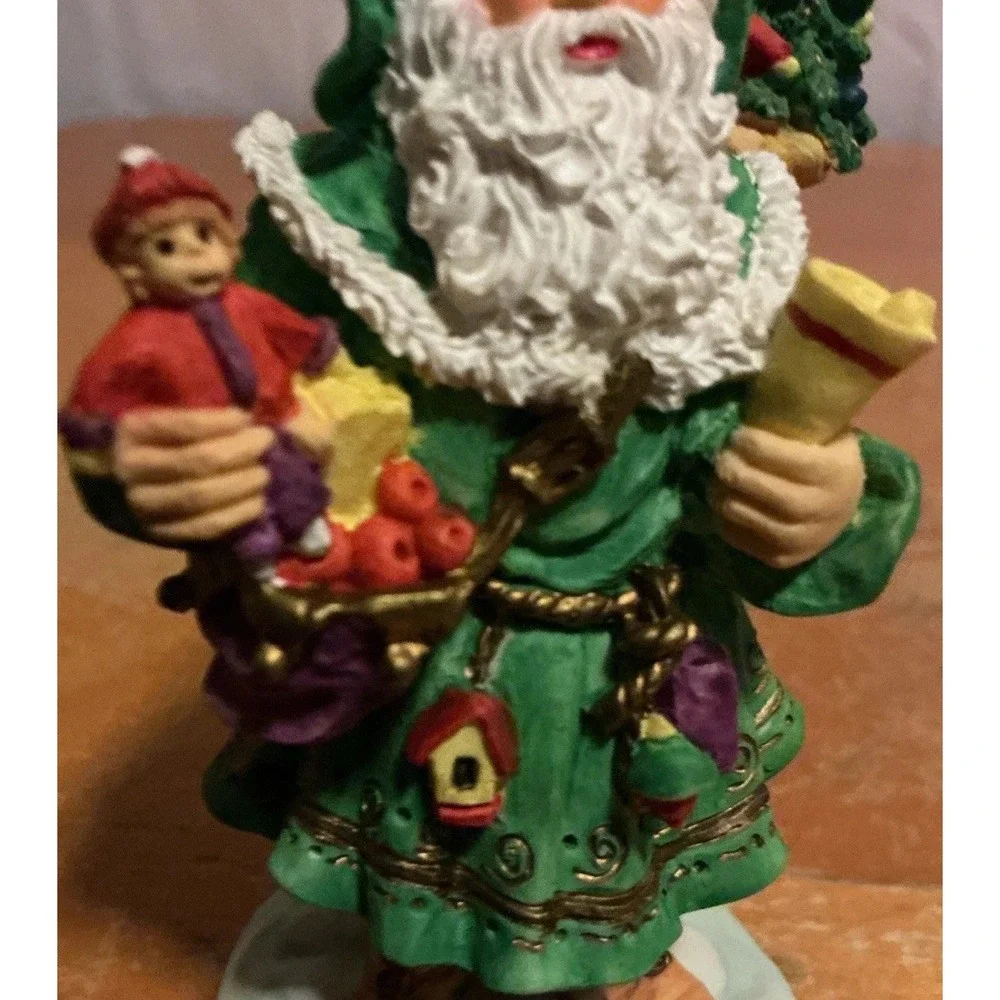 1994 Bronson Collectibles Old World Santas German Woodlands Santa By Stevenson